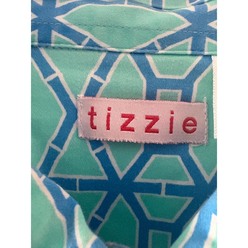 Tizzie Premium Cotton Buttondown Sz Medium - Picture 3 of 4